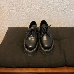 Dr. Martens platform Oxford shoes